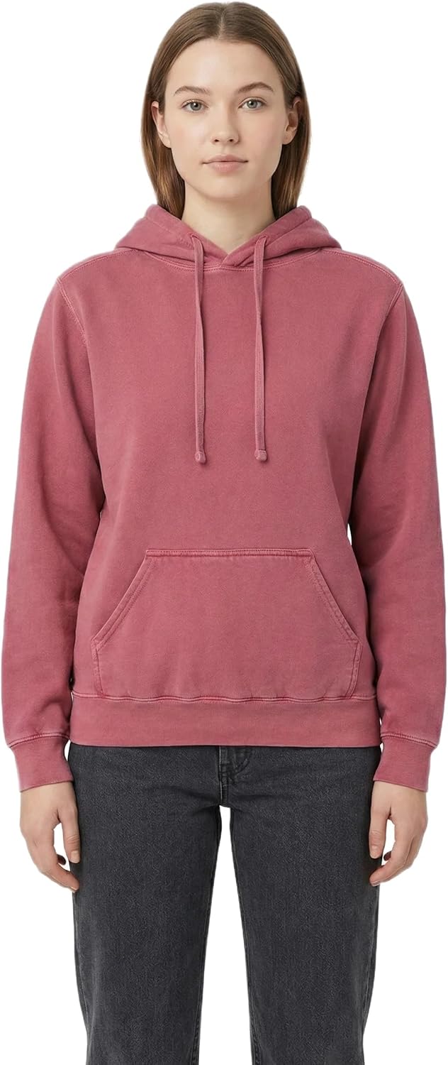 Unisex Poly Cotton Hoodie | Fleece Pullover with Double Layer Hood and Pocket | Casual Wear Sweatshirt 417 - Image 3