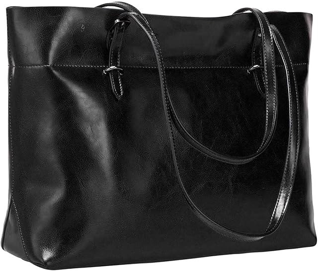 S-Zone Women's Vintage Genuine Leather Tote Shoulder Bag Handbag