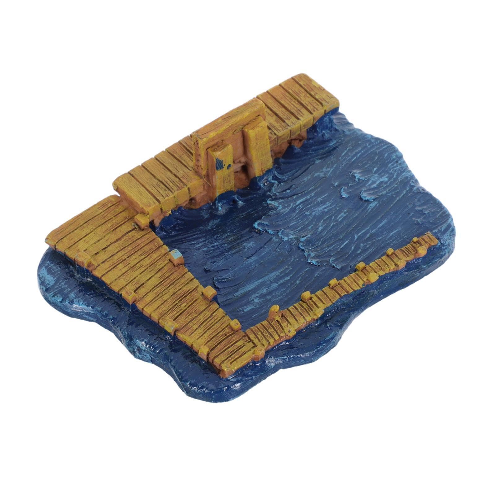 TOYANDONA Caja de Arena en Miniatura para Terapia Resina Resistente al Desgaste, Accesorio Decorativo para Jardín de Hadas y Escenario de Casa de Muñecas