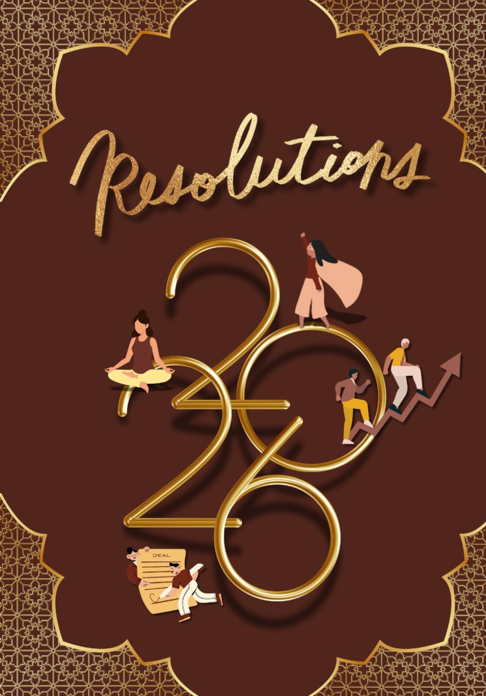 Résolutions et objectifs 2026: Carnet agenda pour noter, suivre et atteindre vos résolutions, objectifs et buts en 2026