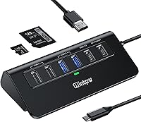 Vista 12 de Hub Ethernet USB C, estación de acoplamiento USB 10 en 1 de 10 Gbps con HDMI 4K a 60 Hz, USB C y 2 datos USB A 3.2, LAN, 2 USB A 2.0, PD 100W