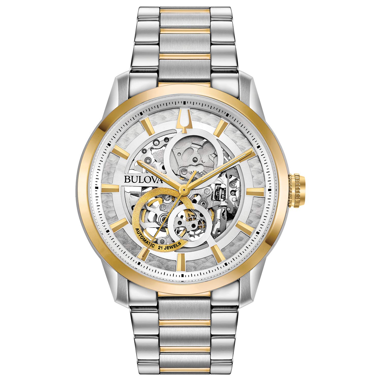 Mens Classic Sutton Automatic Stainless Steel Bracelet Watch（手表）