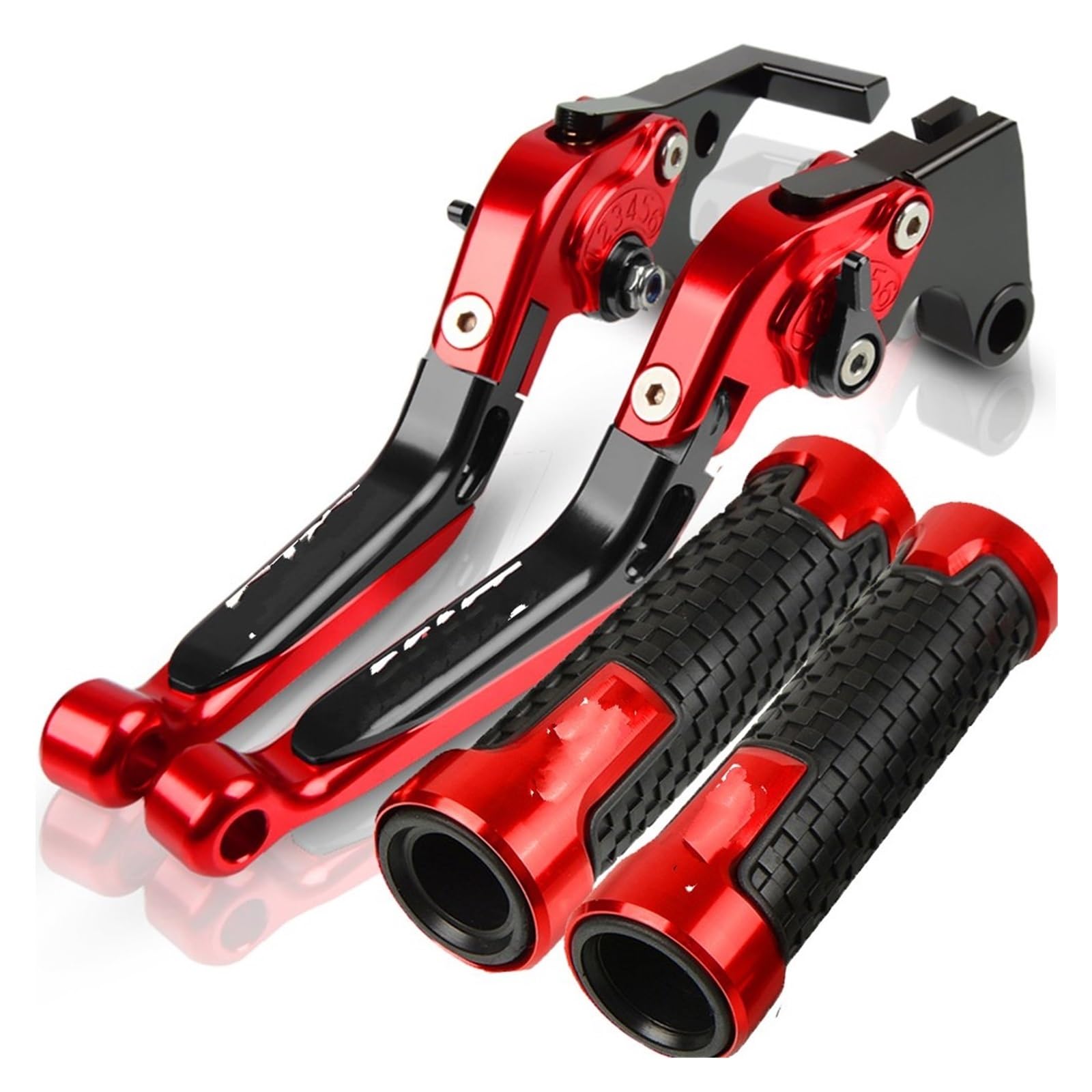 Tingyus M Otorbike Brake Lever For Kawasaki For Z750 2007-2012 Otorcycle Cnc Aluminu Brake Clutch Lever Handlebar Handle Grips End(M)