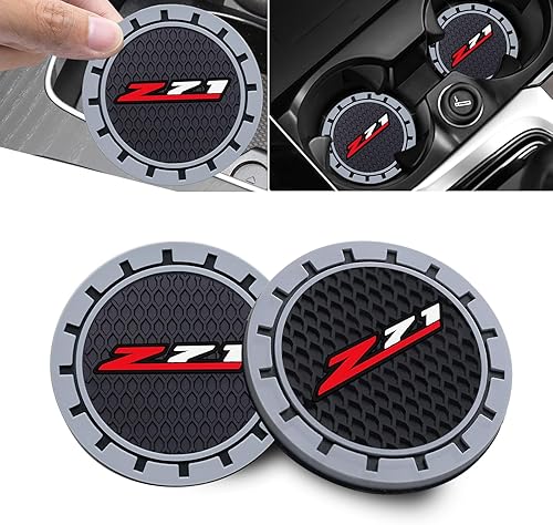 Portavasos de coche para Chevy Z71 Silverado Colorado Auto CupHolder Coaster Accesorios interiores
