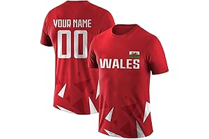 Personalized Wales Soccer Jersey - Tailor Your Team Spirit