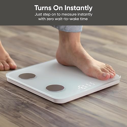 Miniatura 7 de Wyze Scale S, Scale for Body Weight, Digital Bathroom Scale for Body Fat, BMI, Muscle, Heart Rate, Body Composition Analyzer with App