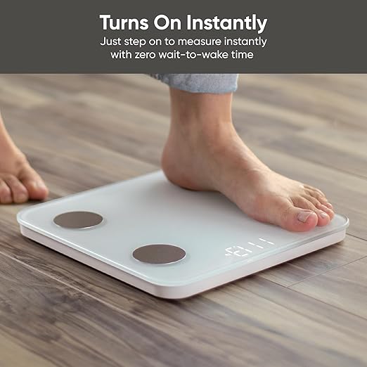 Báscula Corporal Digital Wyze Scale S Blanca 400 lb  Bluetooth miniatura 7