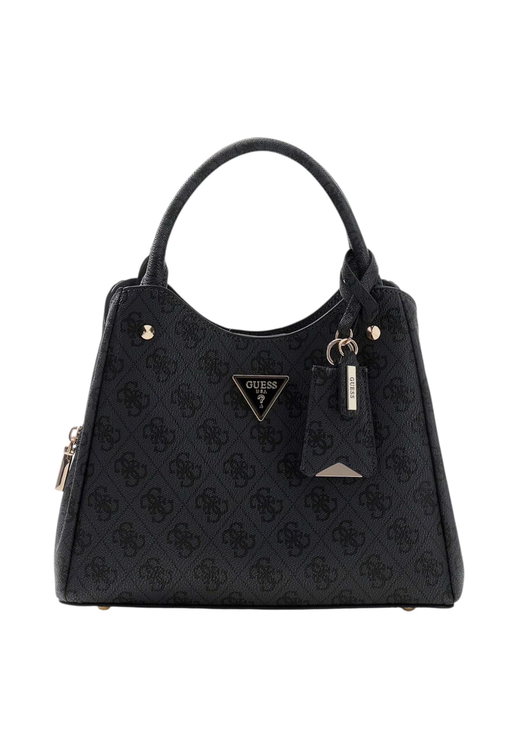 GUESS bolso bandolera Meridian II Girlfriend Carryall Bag Coal Logo gris oscuro