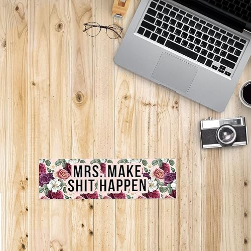 Vista 38 de Andaz Press Funny Office Desk Plate, Petty AF placa de acrílico para el hogar, escritorio, jefe, jefe, compañero, trabajo, divertido letrero