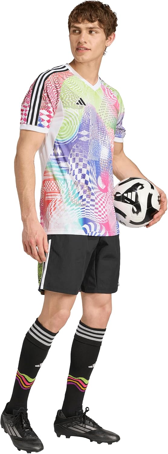 adidas Men's Jeremy Scott Pride Tiro Jersey - Image 4