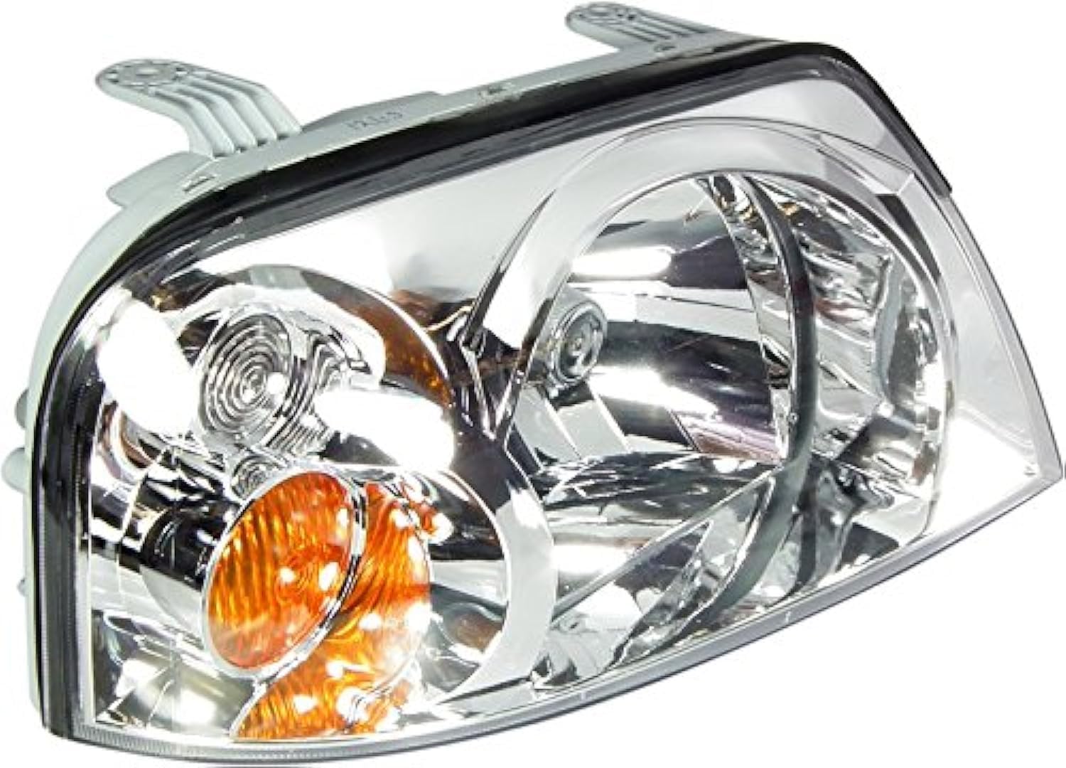 Uno Minda HL-55002 HEAD LIGHT ASSEMBLY WITHOUT WIRE-LH FOR HYUNDAI SANTRO XING