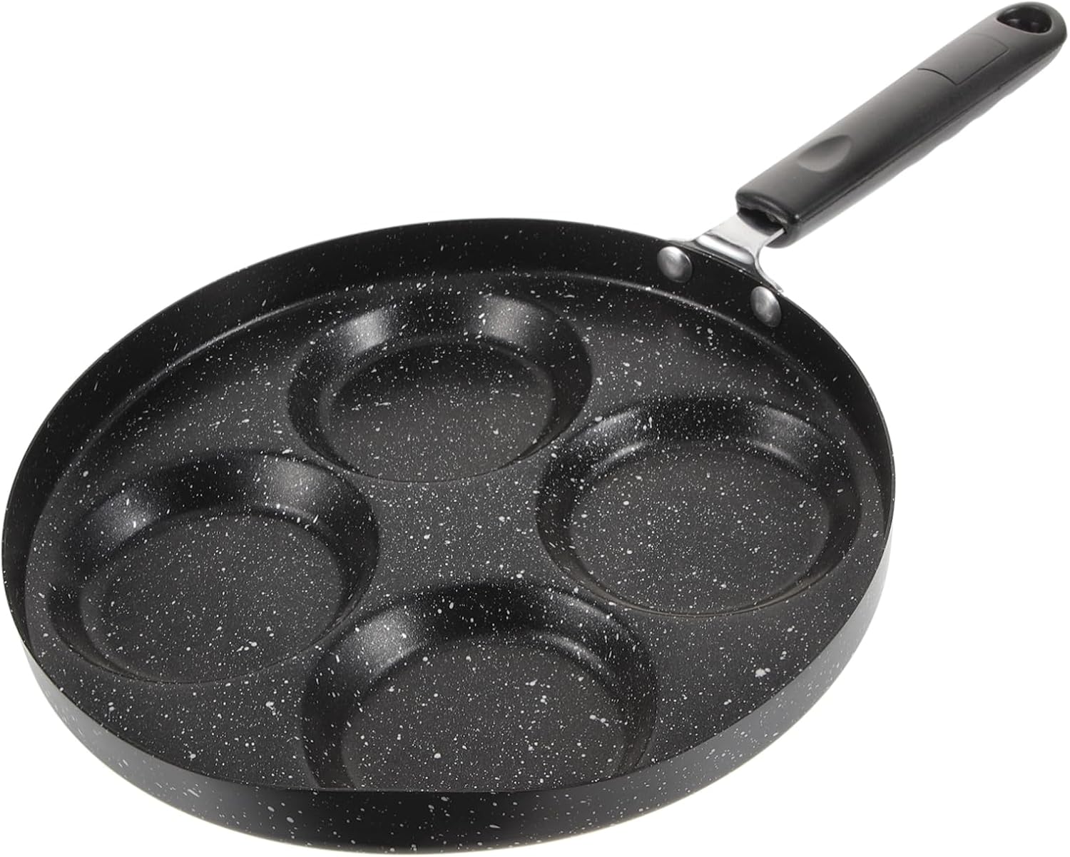 Nonstick Fried Egg Pan 4 Compartments Omelette Cooking Pan for Breakfast for Home Use