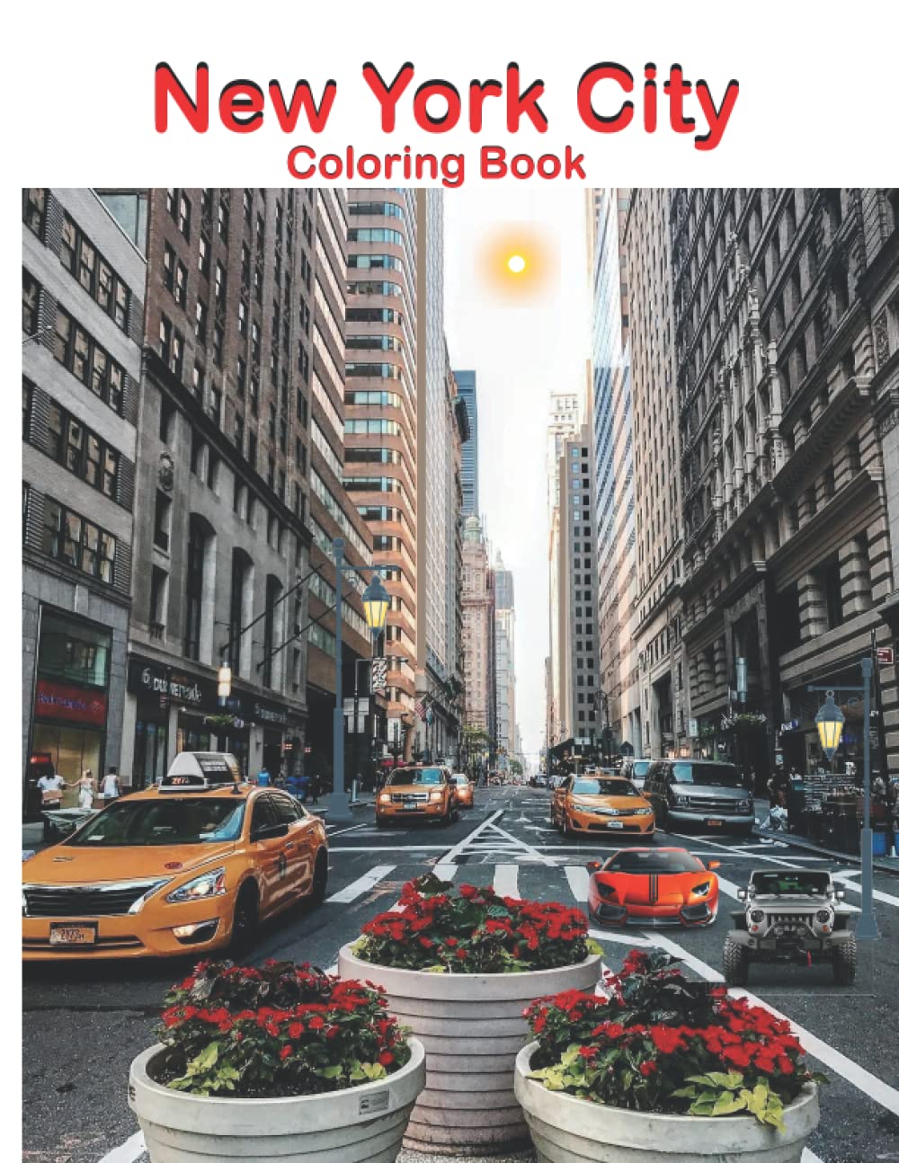 New York City Coloring Book: amazing New York Coloring Book