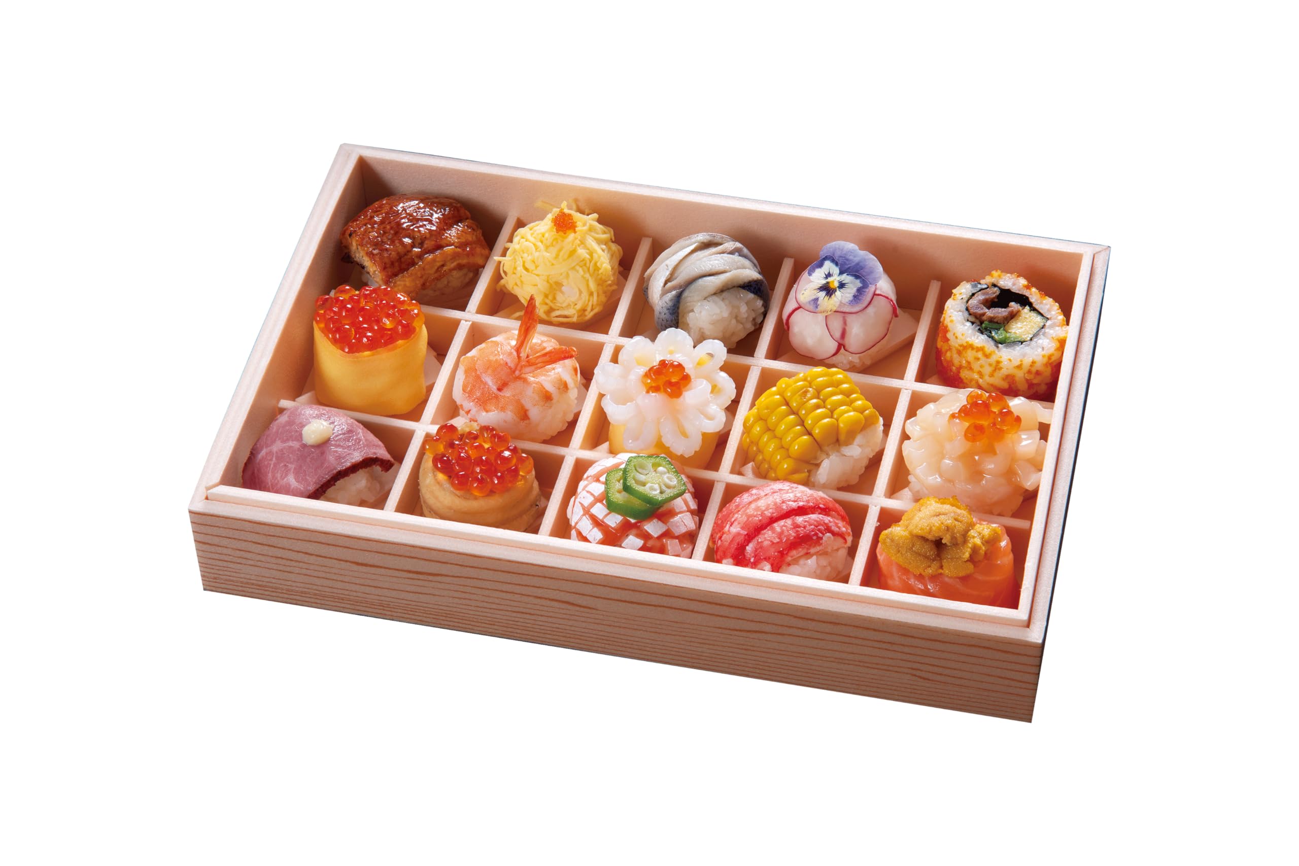 Amazon | せんざん 華てまり 手鞠寿司セット 15個(15種類) [お寿司 鮨 