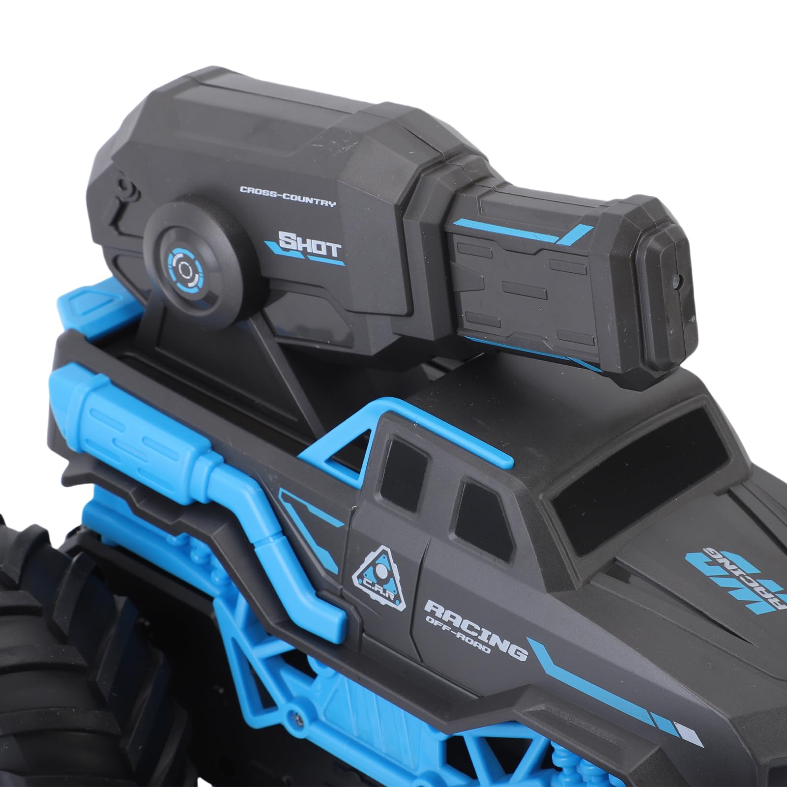 Coche anfibio RC, vehículo teledirigido por agua y terrestre con función de pulverización de agua, camión de juguete todoterreno con reconocimiento de gestos, AUT teledirigido para niños y