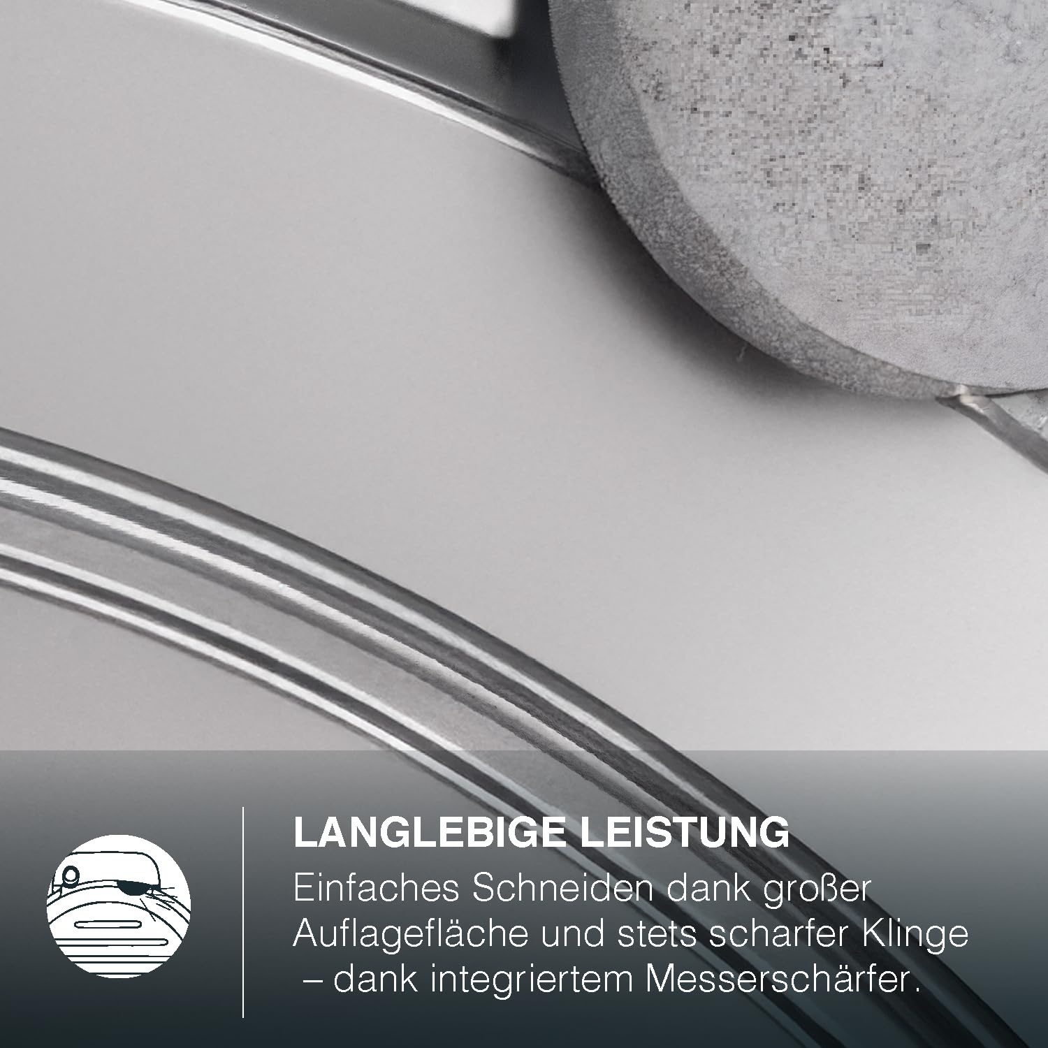 H.Koenig Elektrischer Fleischschneider MSX254, Wurstwaren, professionell, präzise,Schnitt 0-12 mm,Klinge 25 cm,eingebauter Schärfer,breite Platte,282 rpm, Rot