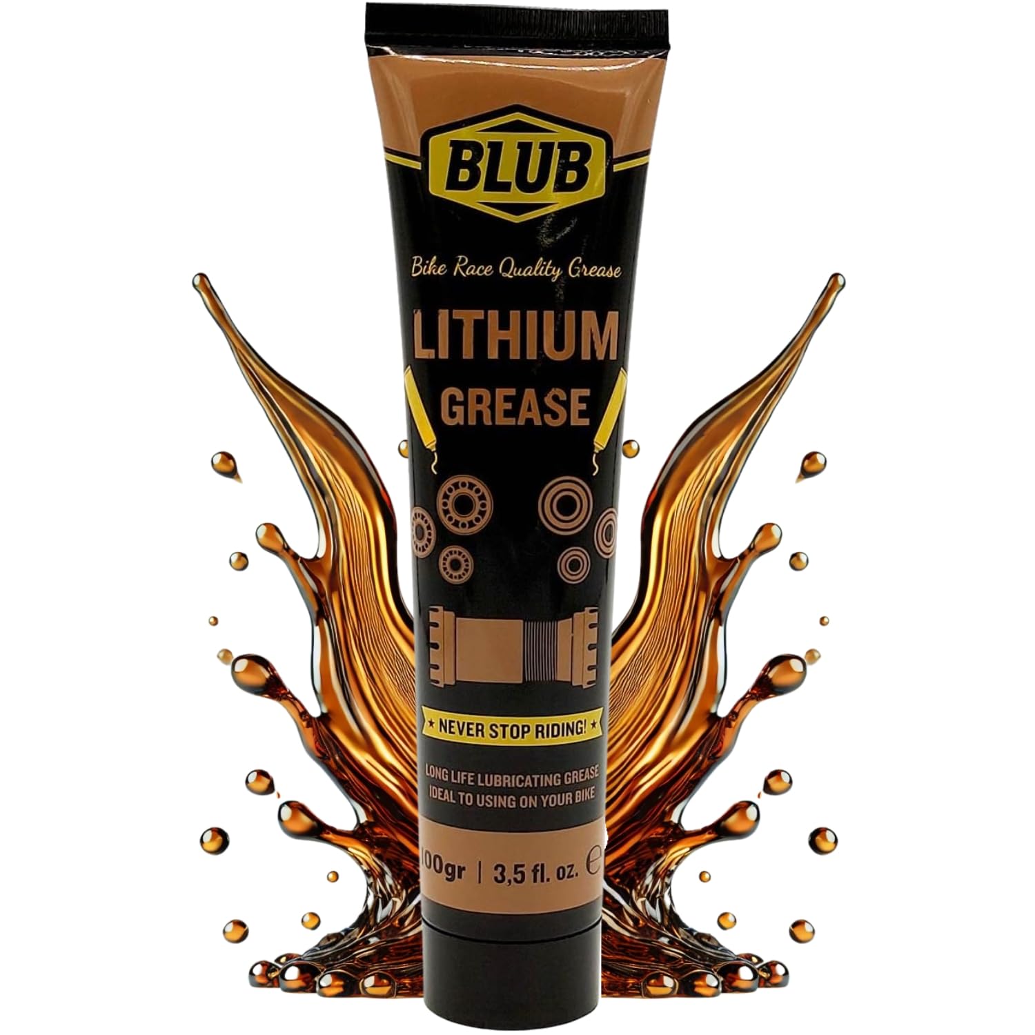 BLUB Lithium Grease 100g – Bike Grease Bearings, Threads, Moving Parts