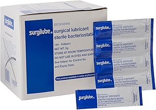 Surgilube® Lubricating Jelly 5g foil packs- 144/bx