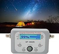Vista 2 de Medidor de satélite digital, medidor de satélite con función de zumbador ATT de 950 a 2150 MHz con medidor de fuerza para DirecTV