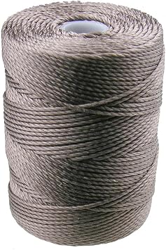 C-LON Bead Cord, Cocoa - 0.5mm, 92 Yard Spool
