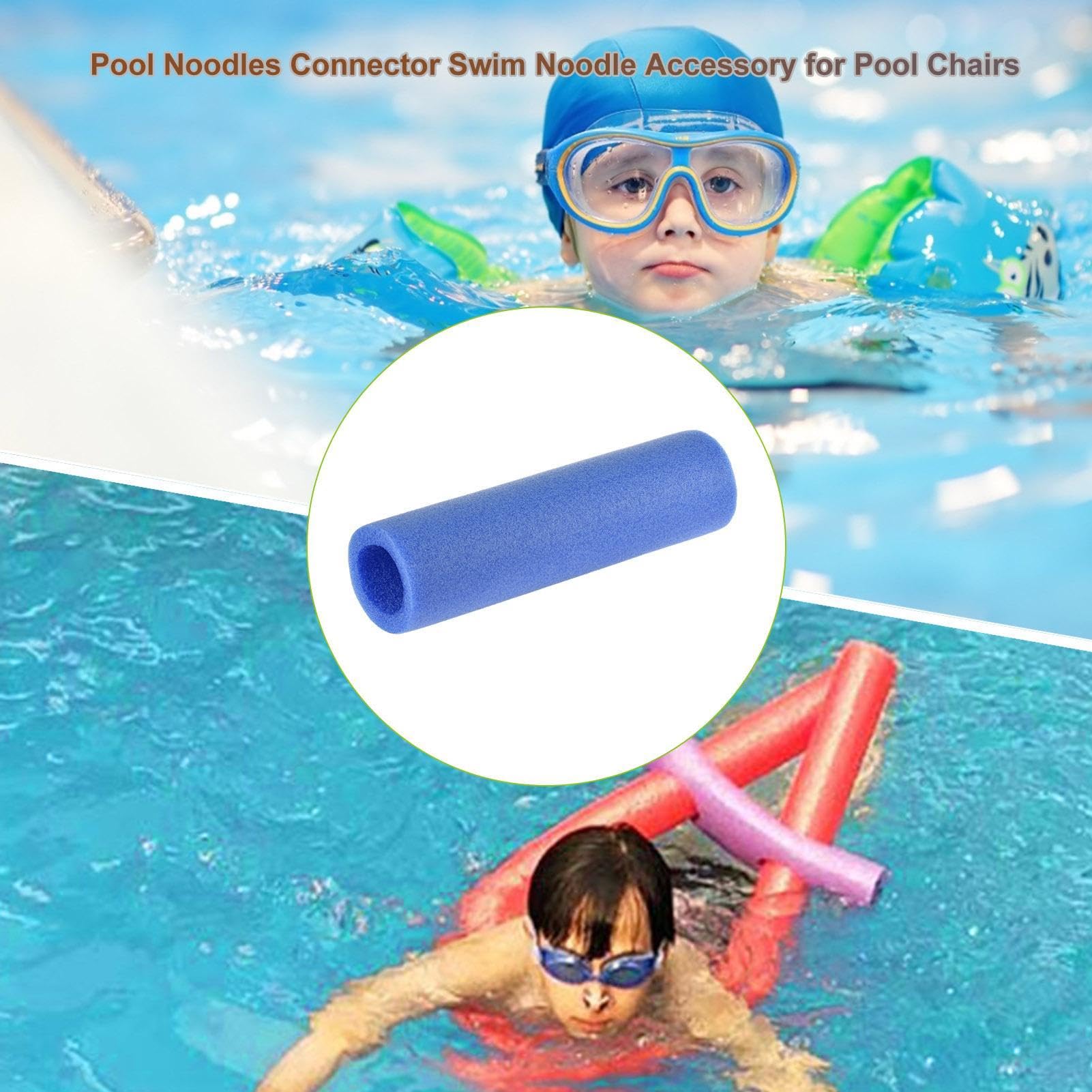 Poolnudel-Verbinder – 4er-Set EPE-Verbindungsstücke Für Schwimmnudeln, DIY-Flöße, Tunnel & Mehr, Geruchlos, Langlebig, Für Kreativen Wasserspaß Im Schwimmbad