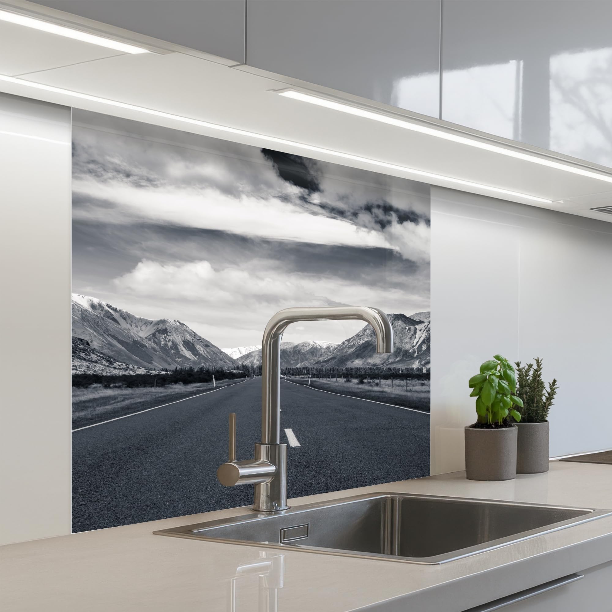KitchenYeah© Splashback for Kitchen self-Adhesive Wall Protector Splash