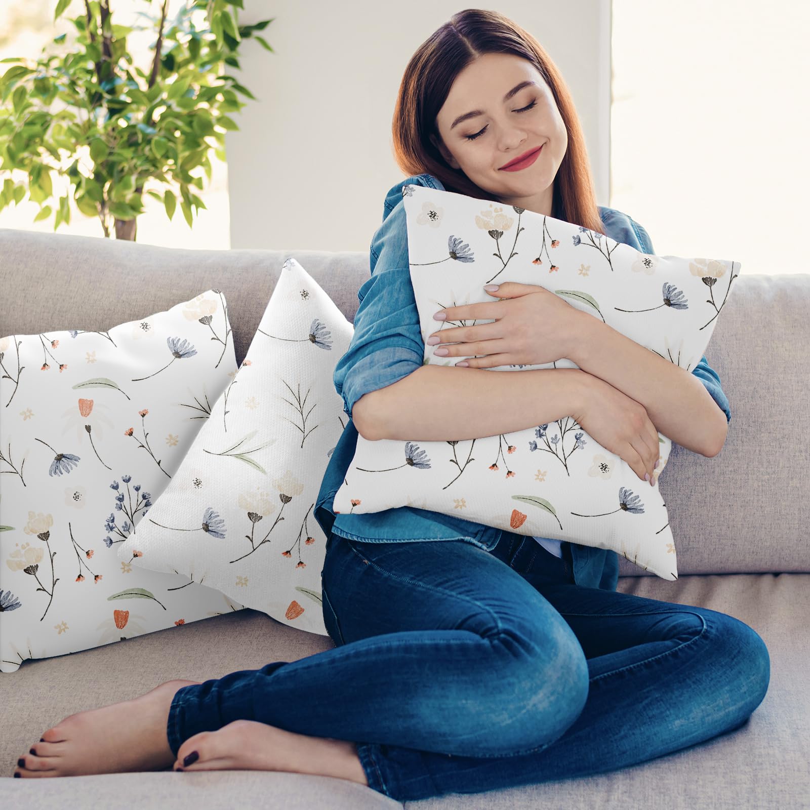 XPHZZL Cushion Cover 2 Pack 45 x 45 cm - Image 4