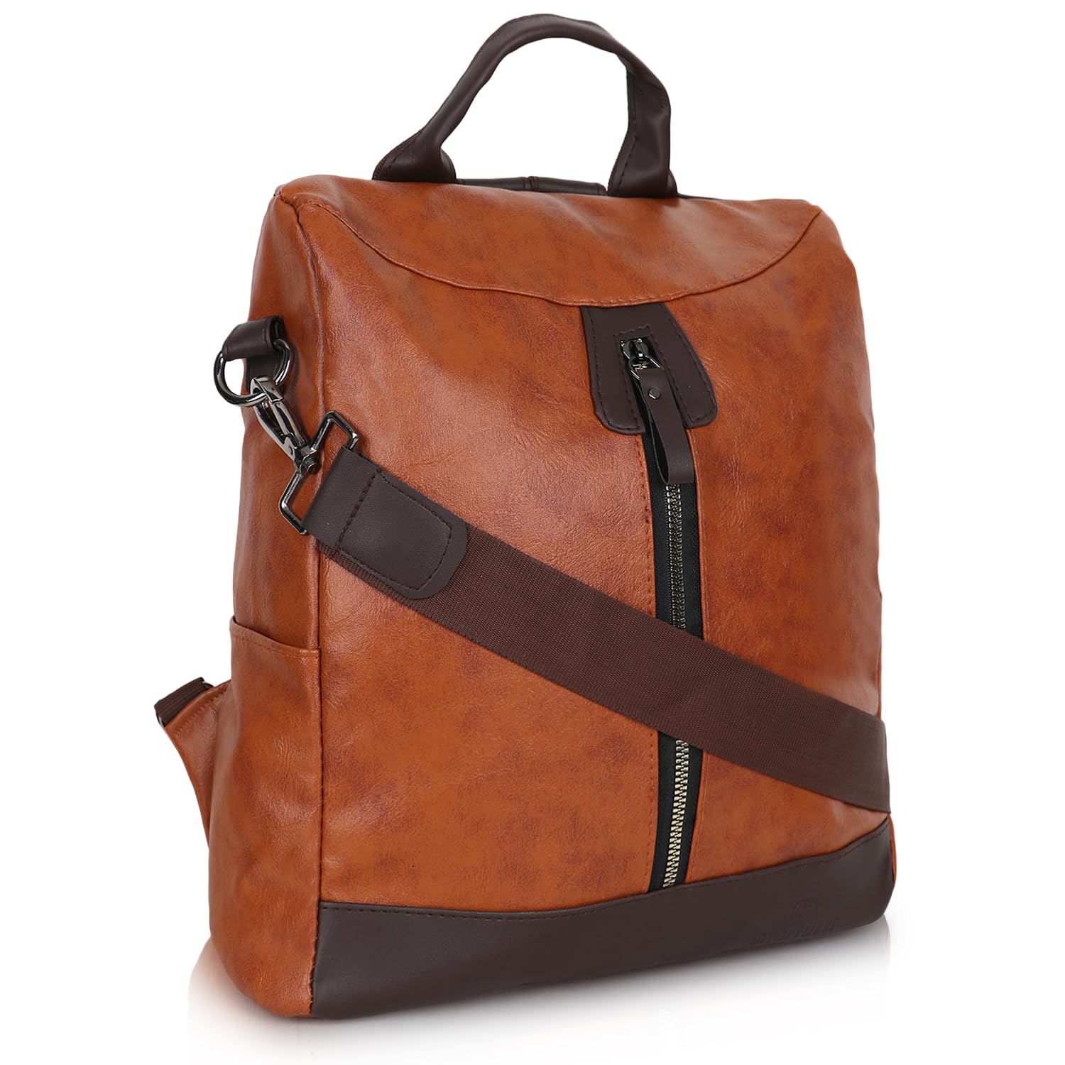 Martucci 15L Brown leather backpack for Girls (B0CSND5177) Amazon Price History, Amazon Price Tracker