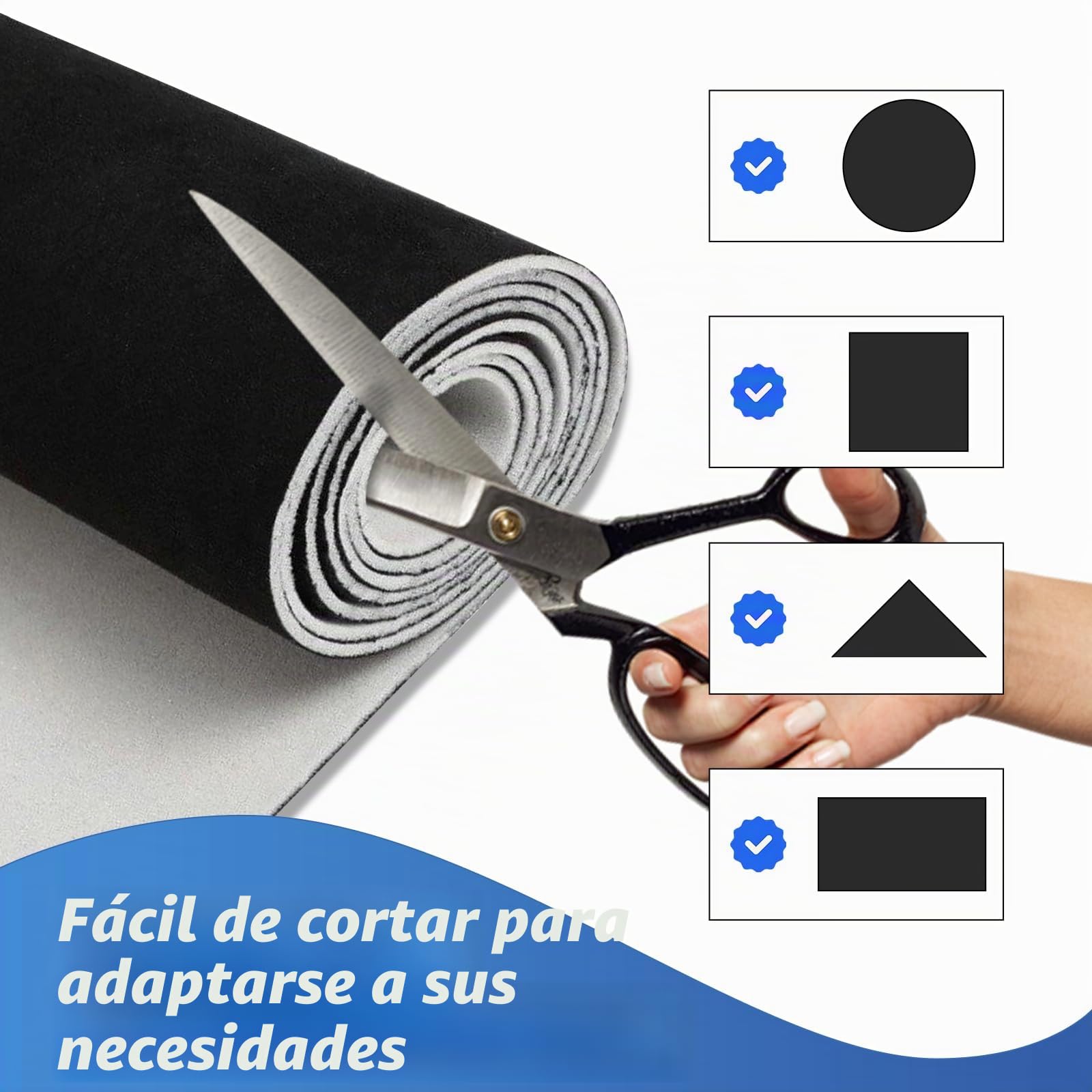Tela Para Techo De Coche En Piel De Ante Falsa, 240x150 Cm (4 Mm De Grosor) | Negro - Tela De Revestimiento Interior Para RenovacióN De Techos De Auto, Furgoneta O Caravana
