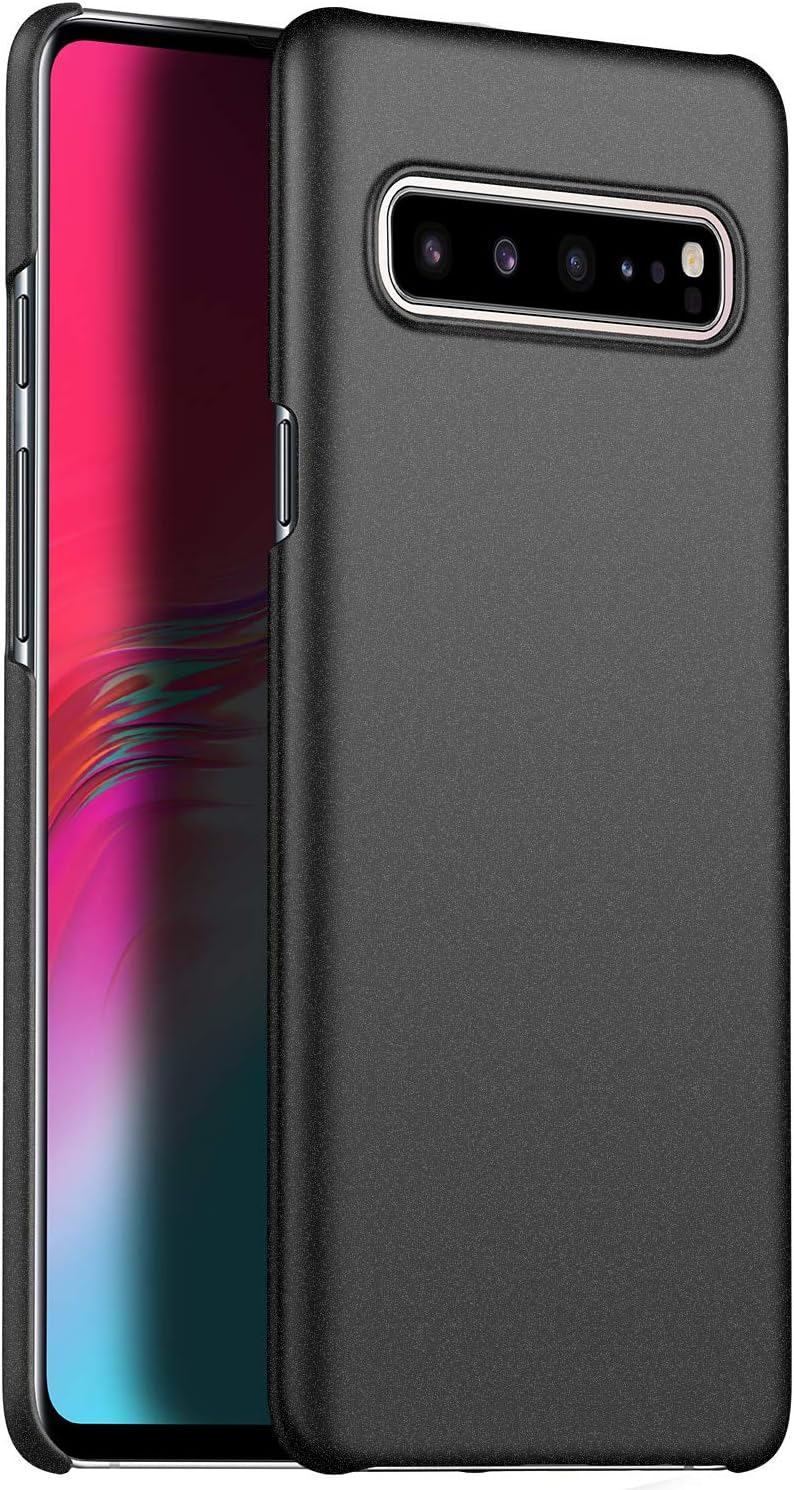 Case for Samsung Galaxy S10 Plus [Ultra-Thin] Premium Material Slim Full Protection Cover for Samsung Galaxy S10+/S10 Plus (6.44 inch) 2019(Gravel Black)