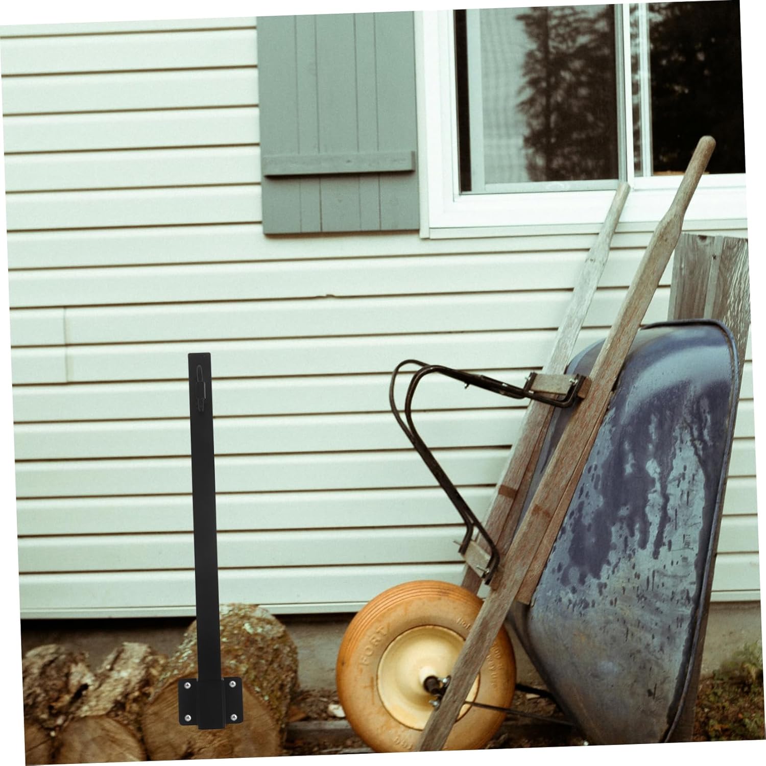 Homoyoyo 4pcs Outdoor String Light Support Poles Resistant Hanging Rods for Terraces and Gardens Easy Installation for Bird Feeders and Decor