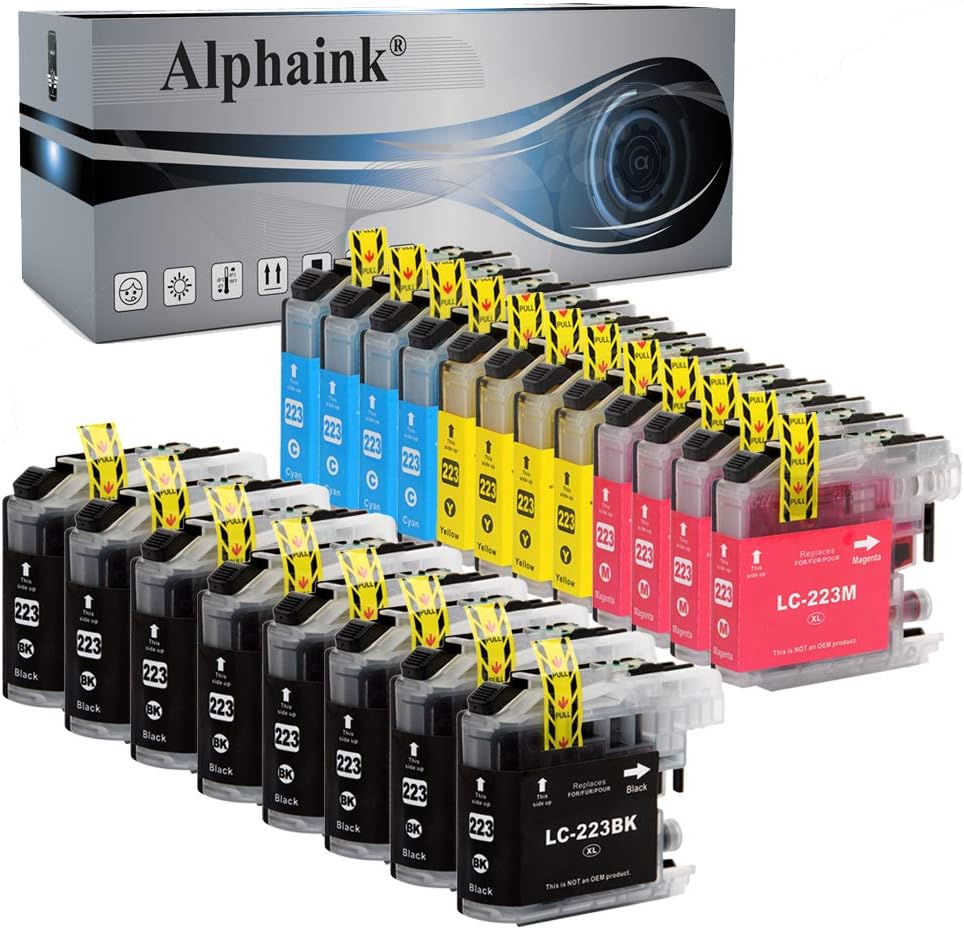 Amaprint 10 XL Cartucce Compatibili Con Brother LC223 LC223xl Per MFC-J480dw MFC-J680dw MFC-J880dw MFC-J4420dw MFC-J4620dw MFC-J5320dw MFC-J5620dw MFC-J5720dw DCP-J4120dw DCP-J562dw - Foto 11