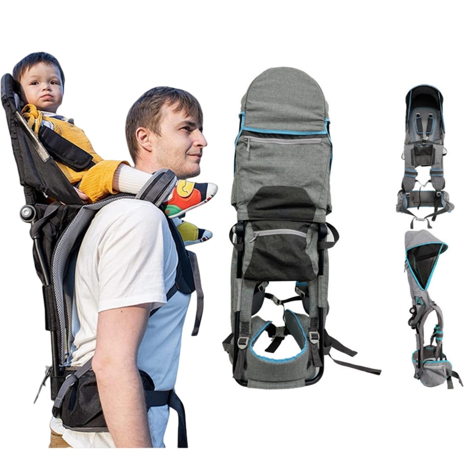 wanderrucksack kindertrage iuscacey Baby-Rucksacktrage, für Kleinkinder, verstellbare Gurte und Hüftgurt, Faltbarer Rahmen, leichte mit großem Fassungsvermögen zum Wandern,Blau Baby camping queen tasse personalisiert Prescription:'-2.5 (for Near Sighted) RKI - Infektionshygiene A-Z