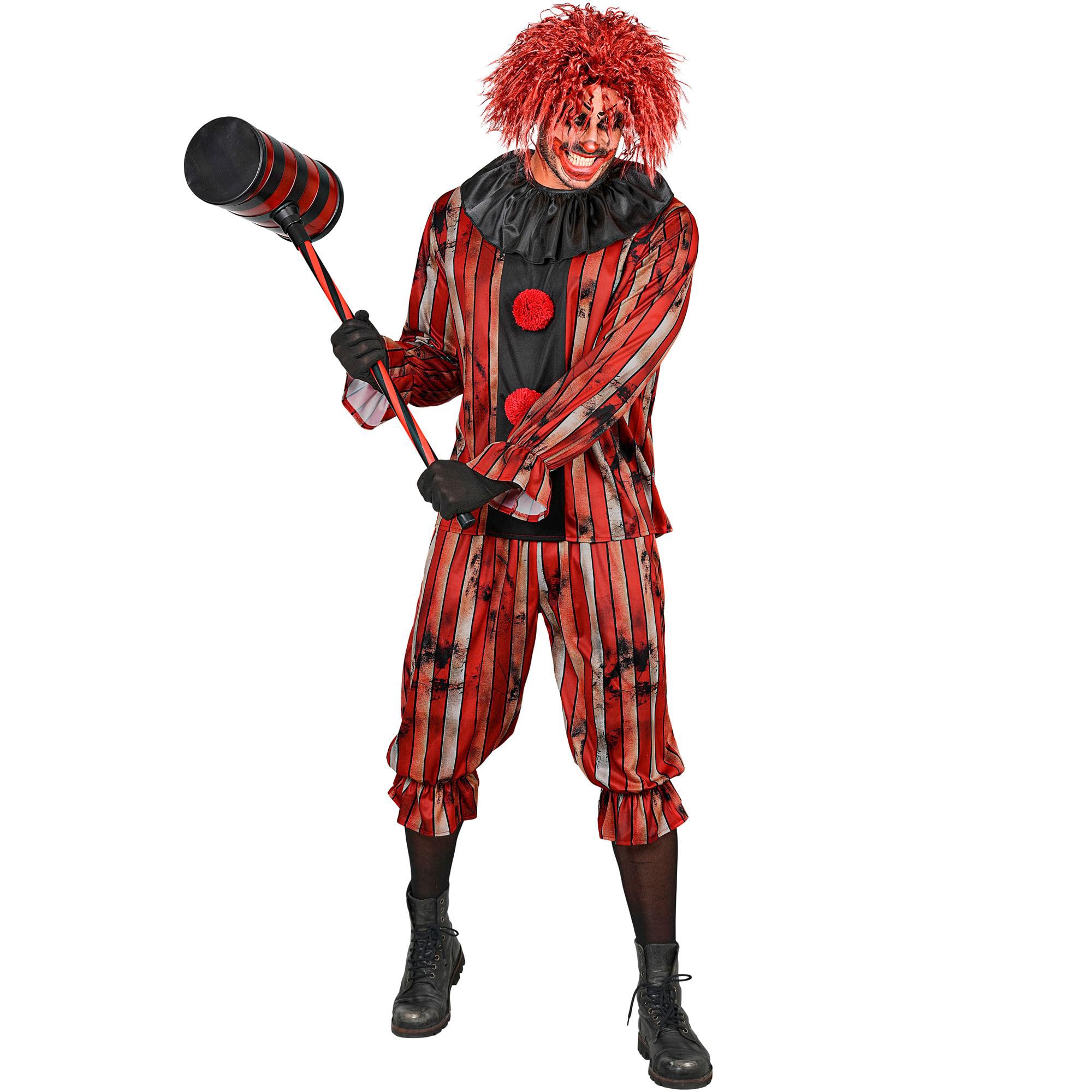 W WIDMANN MILANO Party Fashion - Böser Clown Halloween Kostüm Herren
