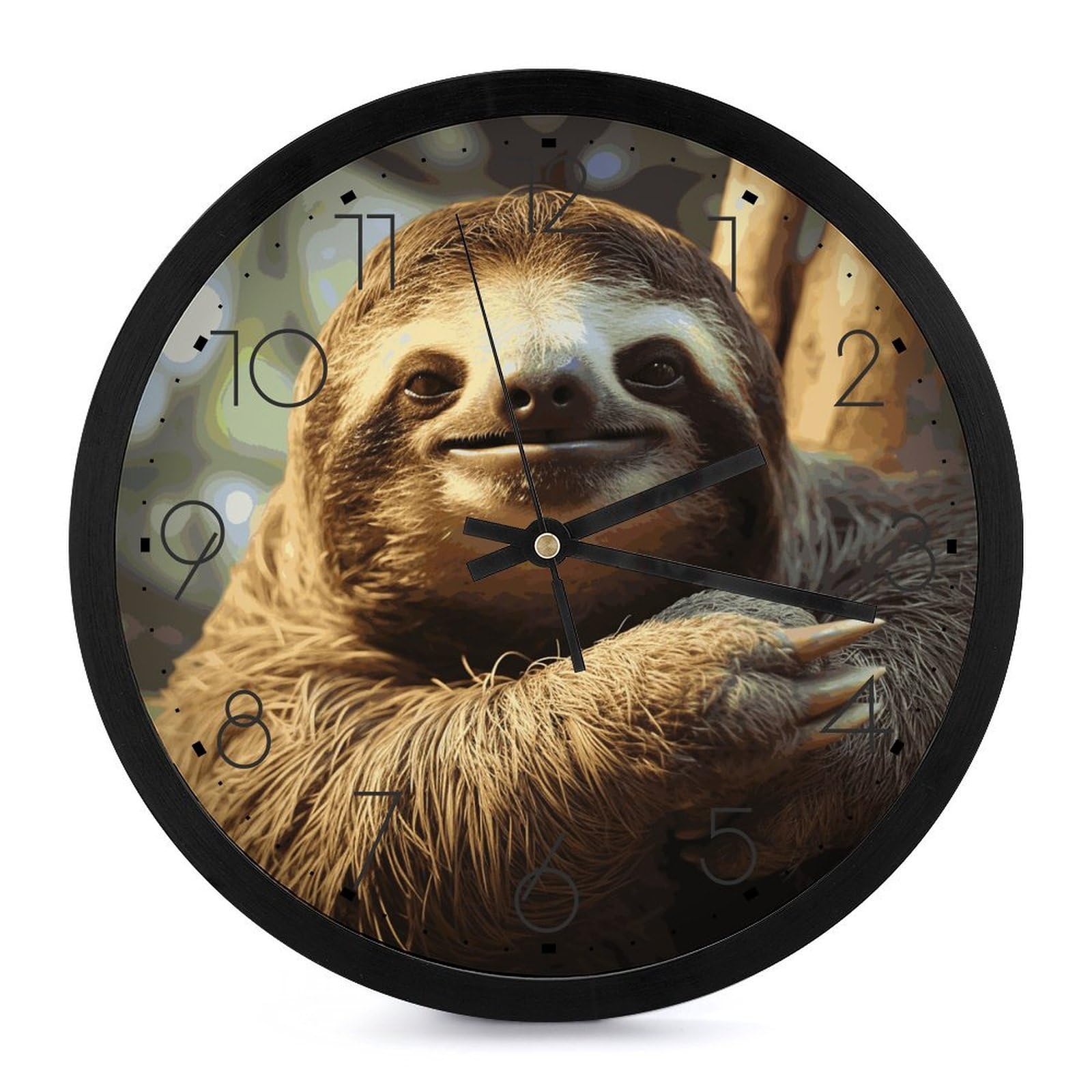Horloge murale paresseux silencieuse pour supprimer le tic-tac dans votre salon