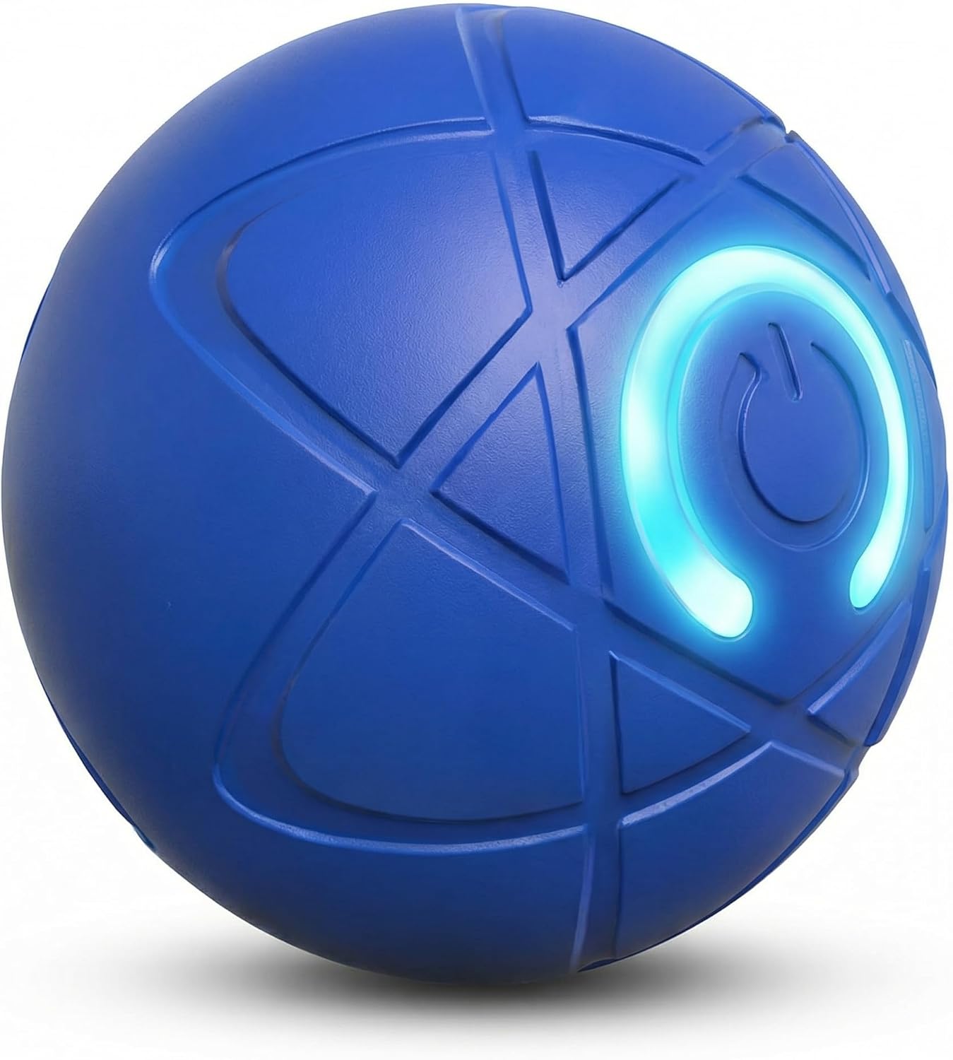 Interactive Dog Ball,Smart Moving Dog Toy with Auto,Obstacle Avoidance, Vibrating & Rolling Motion Activation, Wireless LED Light Effects,Pelota interactiva para Perros for Small Puppy.(2.2Inch)