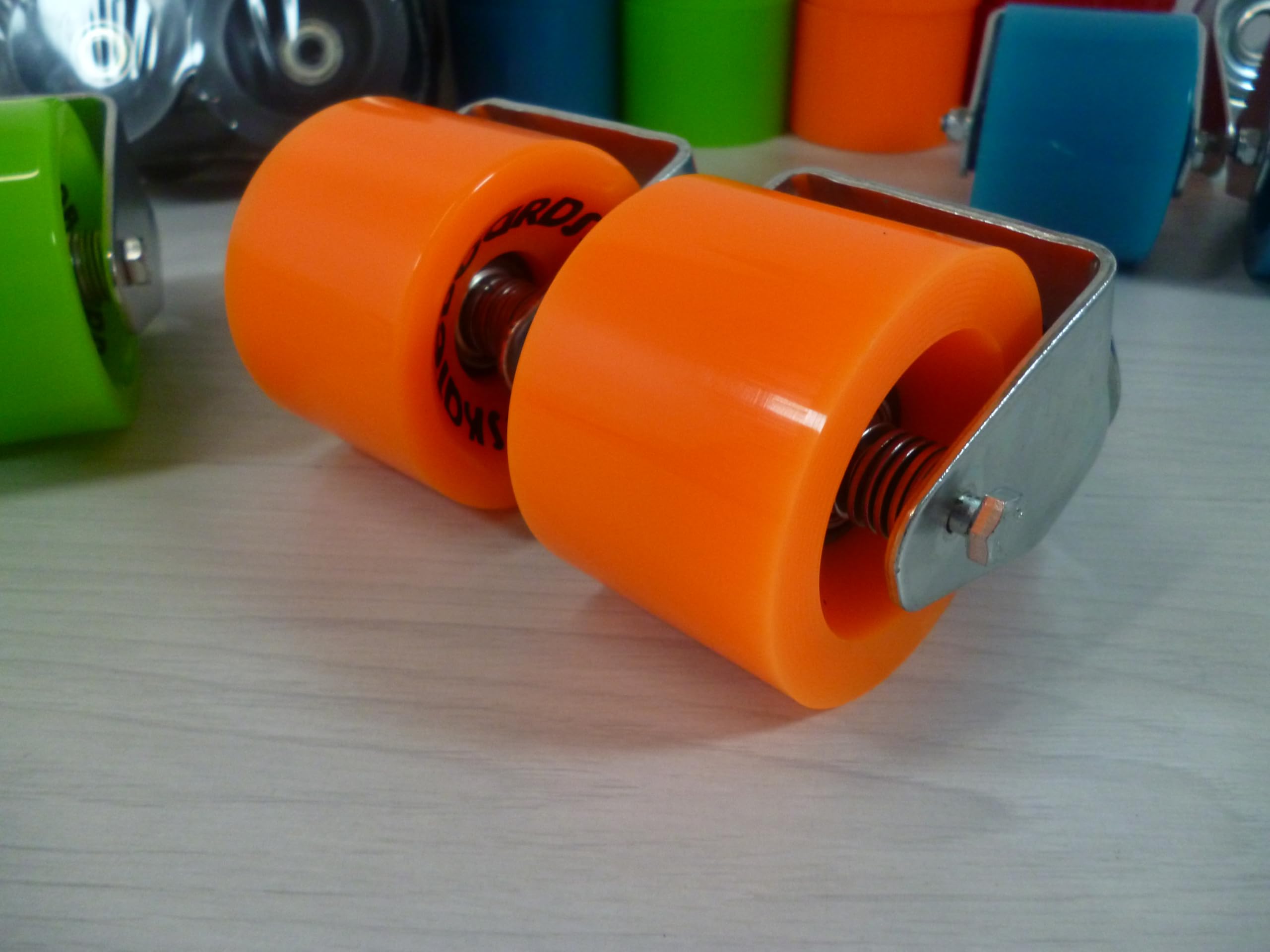 Razor Crazy Cart Wide Boy Casters 70mm Bolt Straight On Drift XL Shift (Orange)