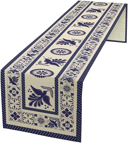 Miniatura 38 de Camino de mesa musical, notas retro, teclas de piano, camino de mesa para el hogar, interior, exterior, cocina, vacaciones, fiesta, decoración de