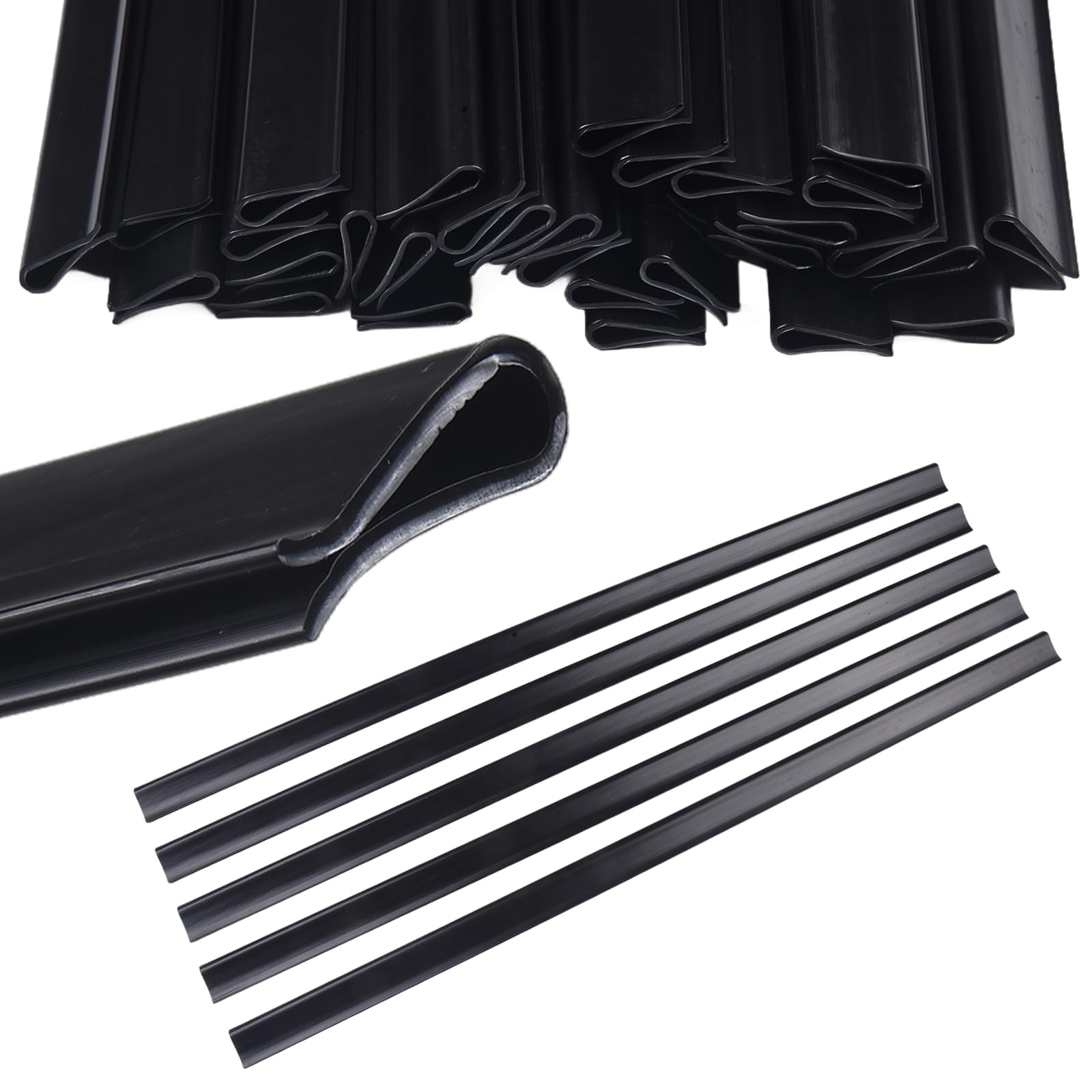 Zoegneer Lot de 33/38/45 pièces de rechange pour doublure de piscine en forme de clip de rechange pour doublure de piscine