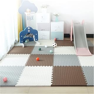 SIGNATRON Puzzle Flooring || Kids Interlocking Play mat || Shop Floor Mat || Kitchen Floor Mat || Pet Mat ||12 MM Thick (6... Price In India