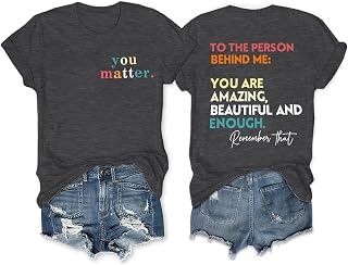Be Kind Womens T Shirts Cute Graphic Blessed Shirt Kindness Short Sleeve Tees Funny Inspirational T-Shirt Teacher Tops