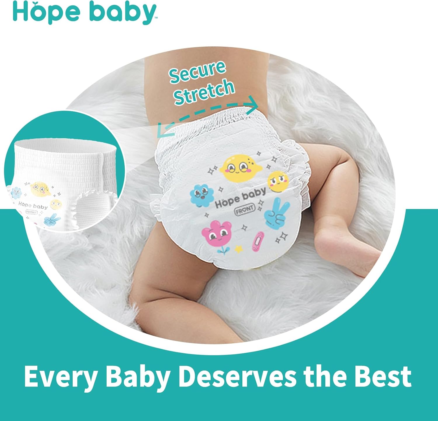 4T-5T (Over 37 LBS), 64 Count Premium Training Underwear, Baby Diapers Toddler Potty Training Pants, Hypoallergenic with Skin