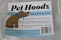 Vista 8 de Capucha para mascotas para perros, ansiedad, aseo, orejeras, protección para oídos de perro, capucha relajante, compresión de oídos, sudadera