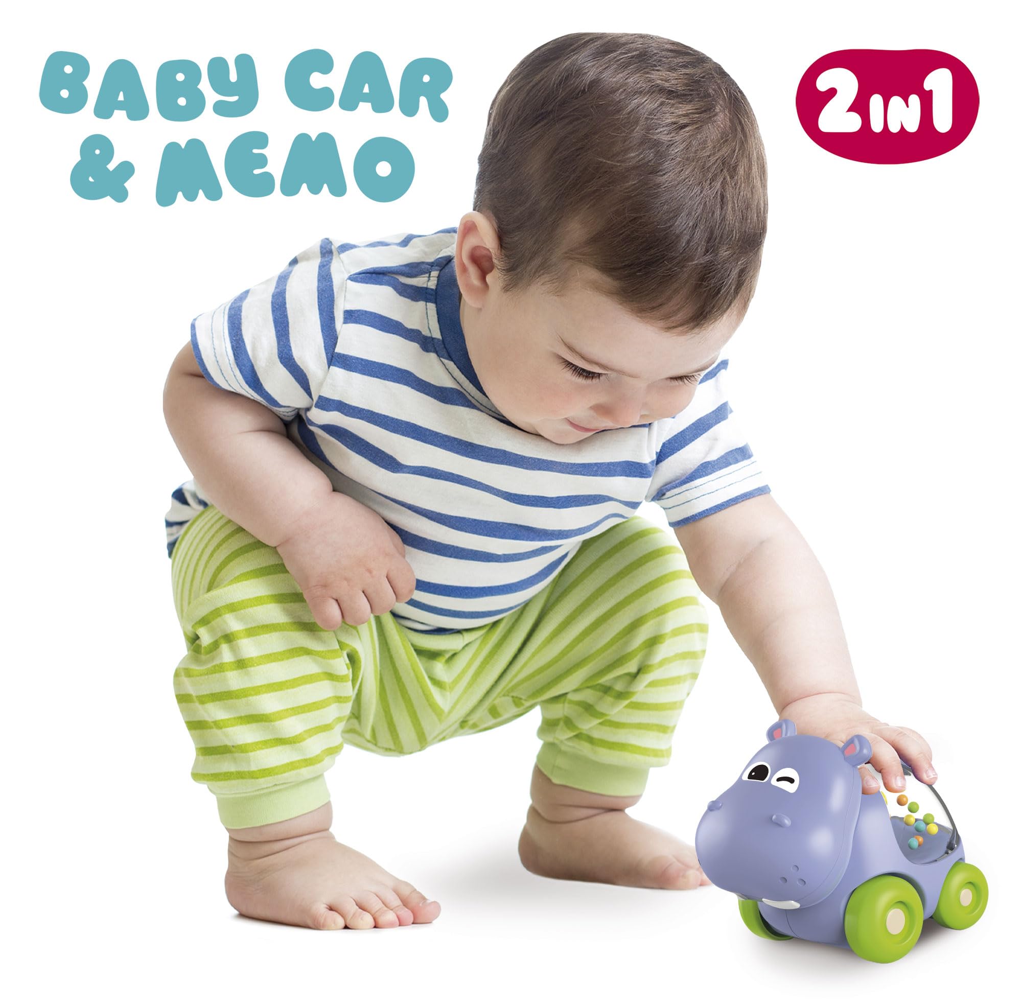 CAROTINA BABY HIPPO CAR & MEMO