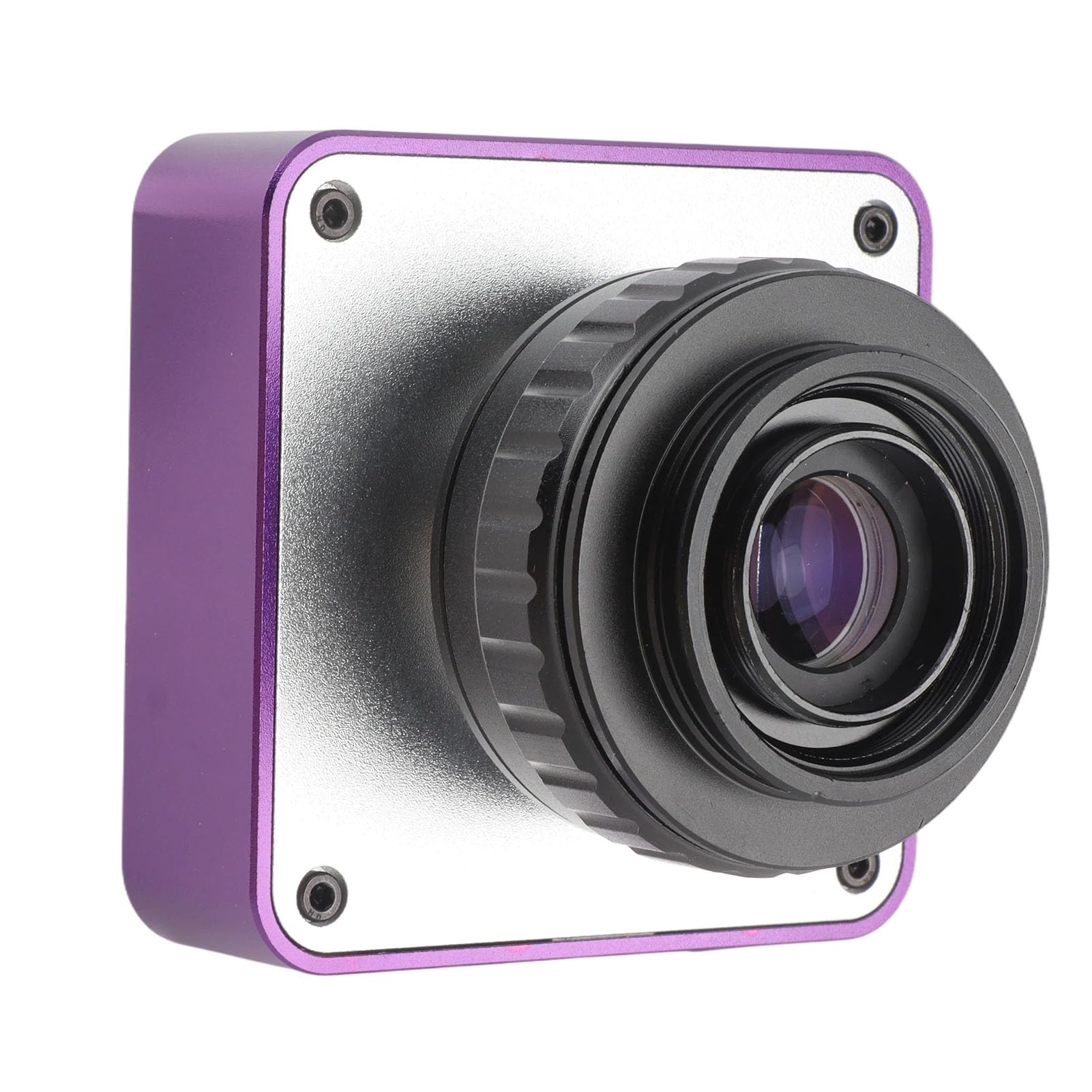 YWBL-WH Kamera Mikroskopowa 51MP, Obiektyw Adaptera 0.35X C Mount do Przemysłowych Mikroskopów Cyfrowych z Wyjściem Wideo HD 60 Kl./s dla Trójokularowej Mikroskopii Stereoskopowej (wtyczka UE)