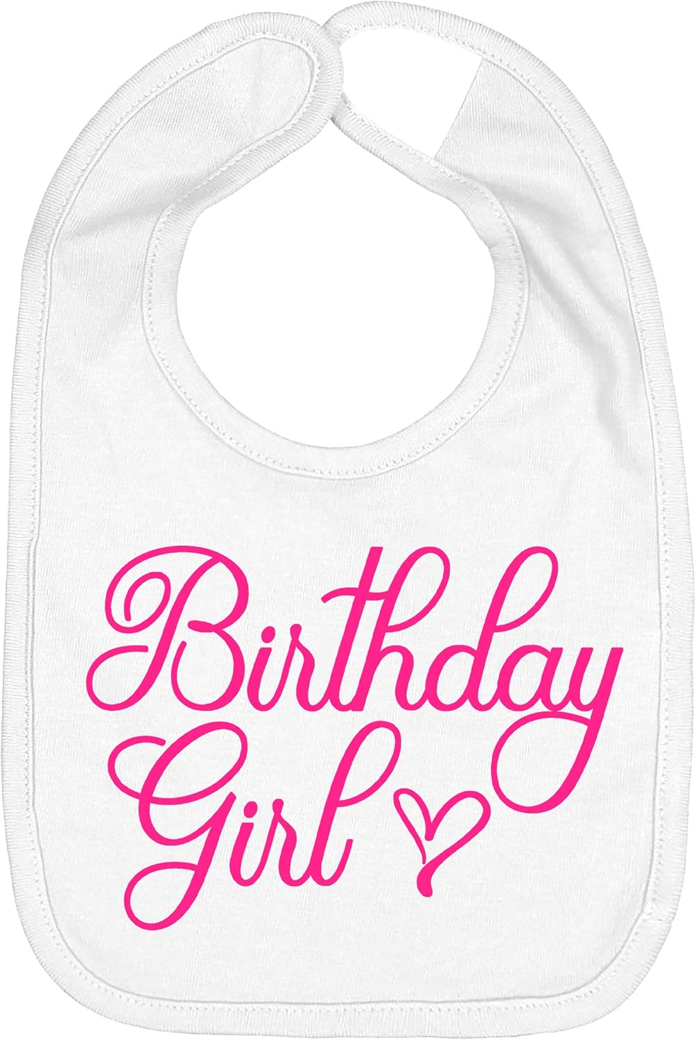 Aiden's Corner Handmade Cute Baby Girl 1st Birthday Bibs - First Birthday One Bib