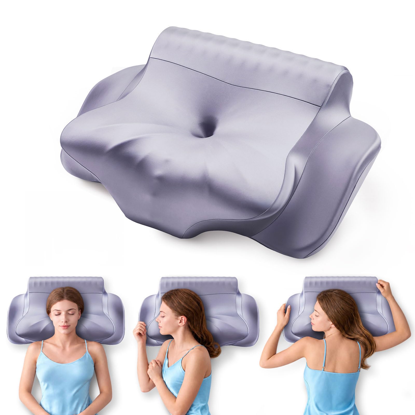 Cervical Neck Pillow for Neck Pain Relief, Neck Pillow for Sleeping