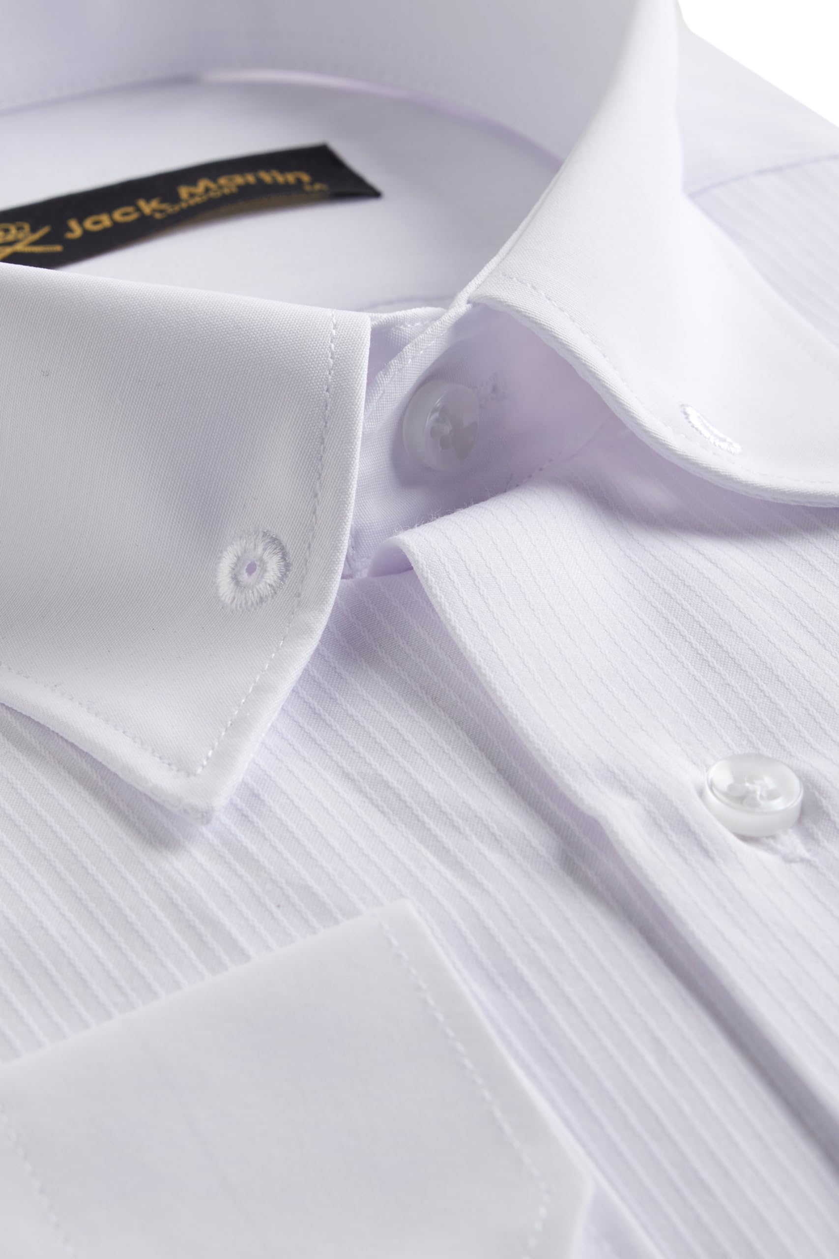 Jack Martin - Camicia con Colletto a Spilla - Camicie Formali Slim Fit per Uomo