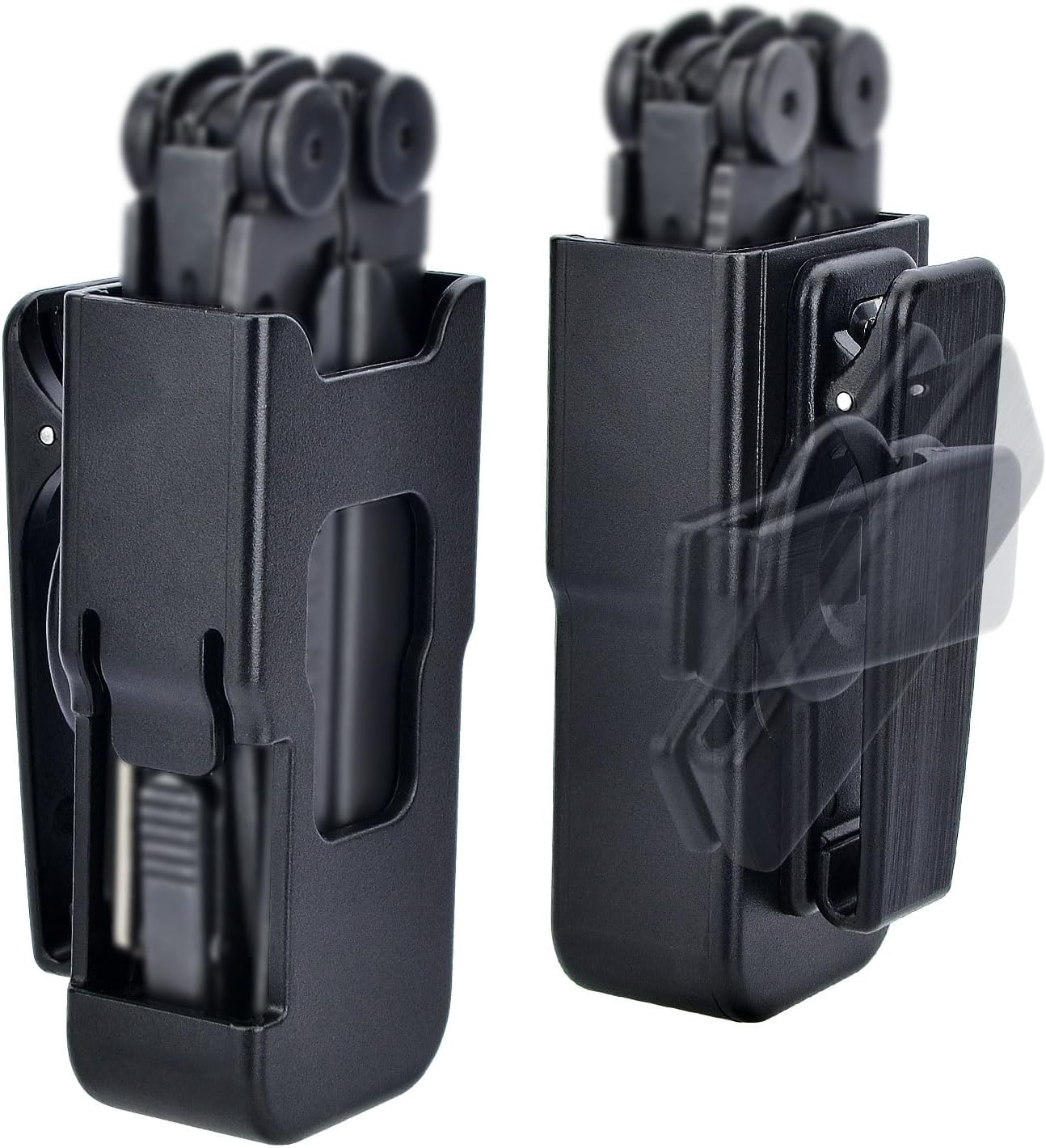 Sheath for LEATHERMAN Wave & Wave Plus, Wave Case with 360° Rotable Clip, Easy Clip On Wave Holster for Tool Belt, Up to 1.75" Belt
