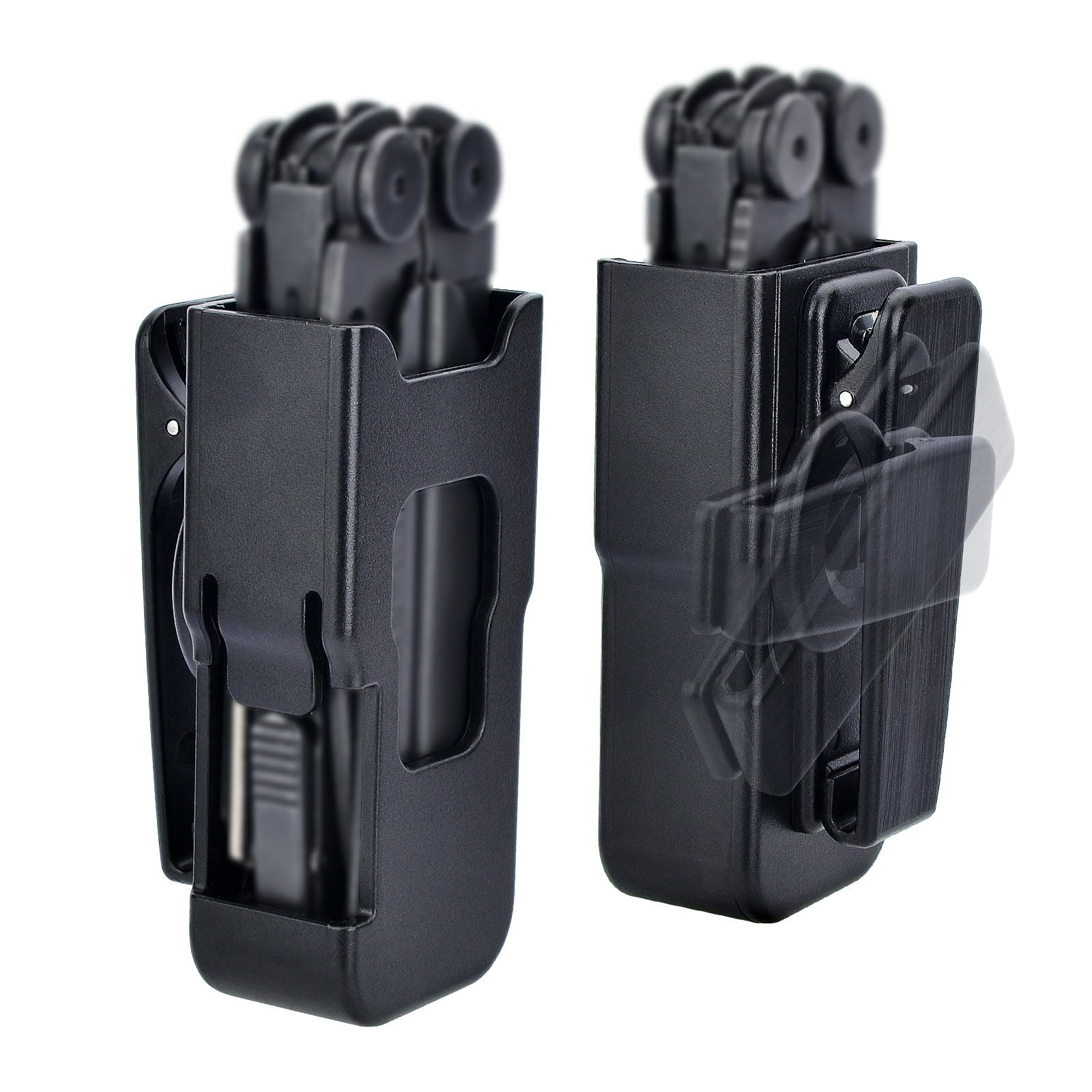 Sheath for LEATHERMAN Wave & Wave Plus, Wave Case with 360° Rotable Clip, Easy Clip on Wave Holster for Tool Belt, Up to 1.75" Belt